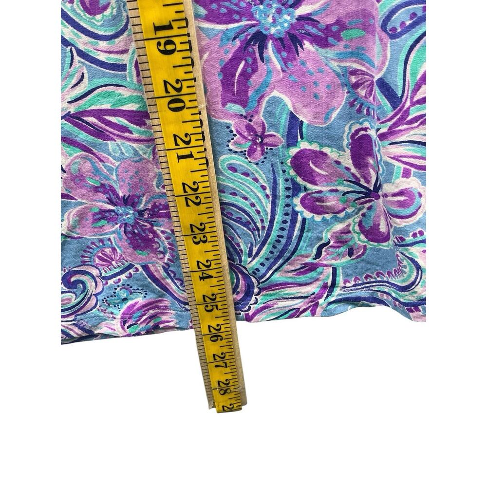 IBKUL Activewear Layering Top Floral Mesh Panels UPF 50+ Quick Dry Performance S - Picture 11 of 11